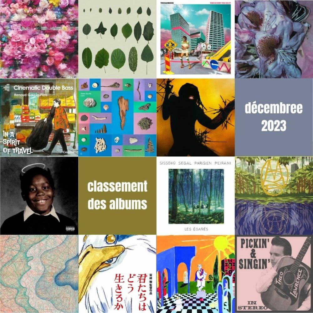albums du mois de décembre 2023