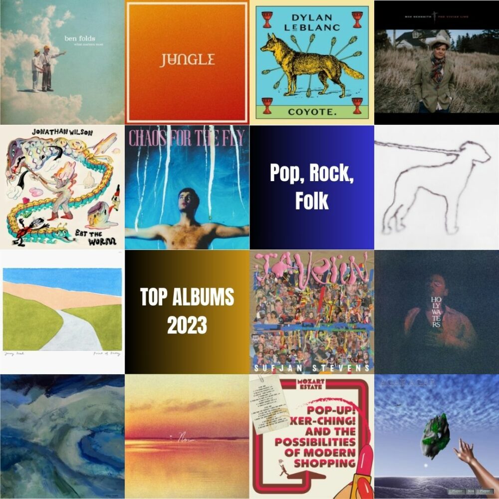 TOP ALBUMS 2023 POP ROCK