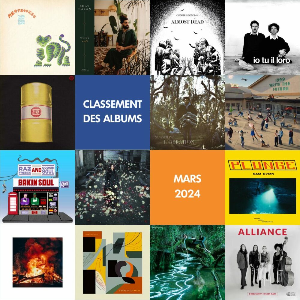 albums du mois de mars 2024