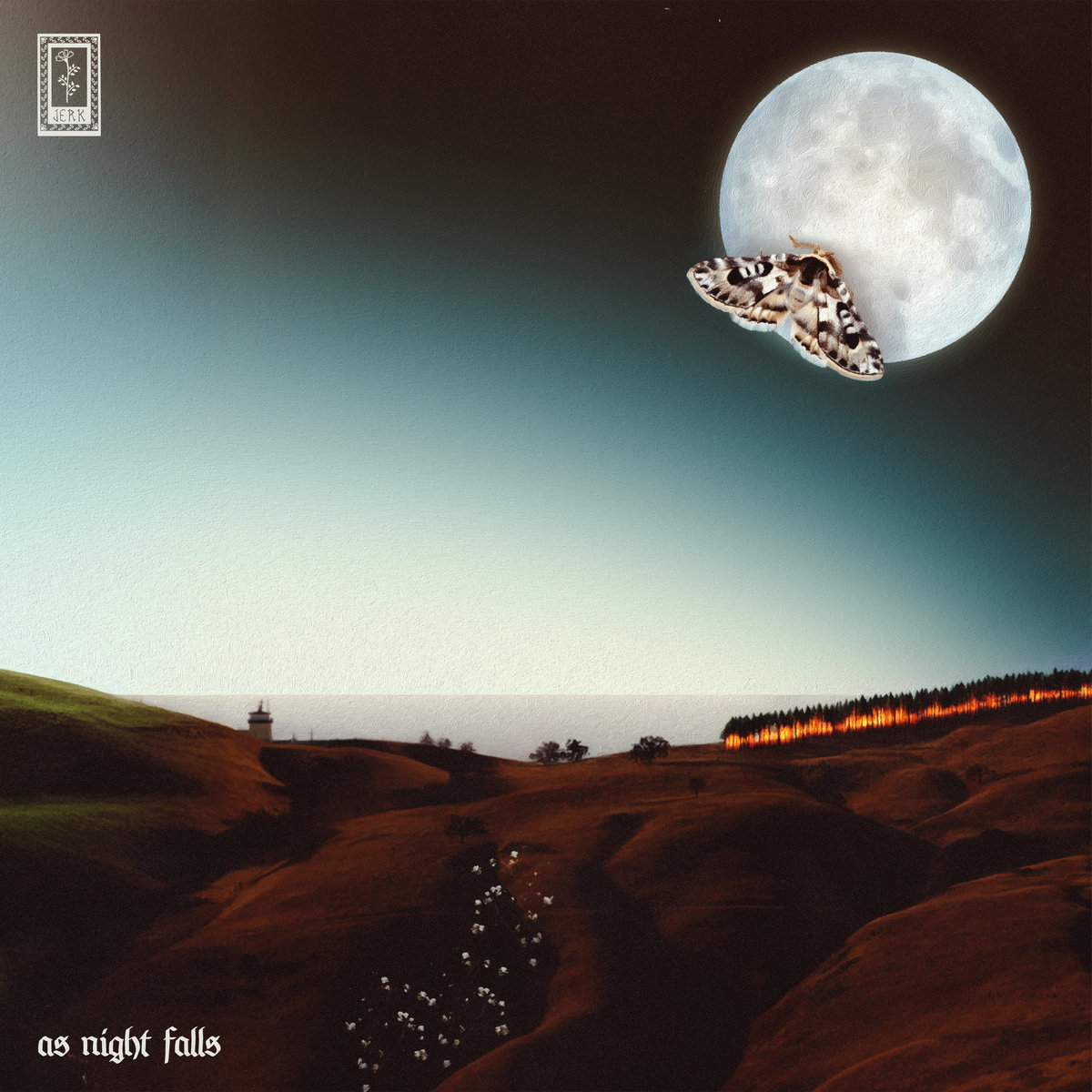 communauté as night falls par Jerk